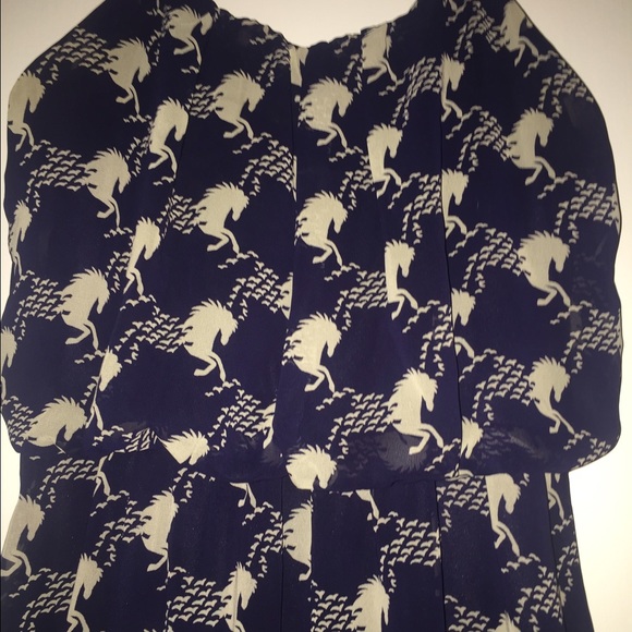 Short blue dress - Picture 2 of 2