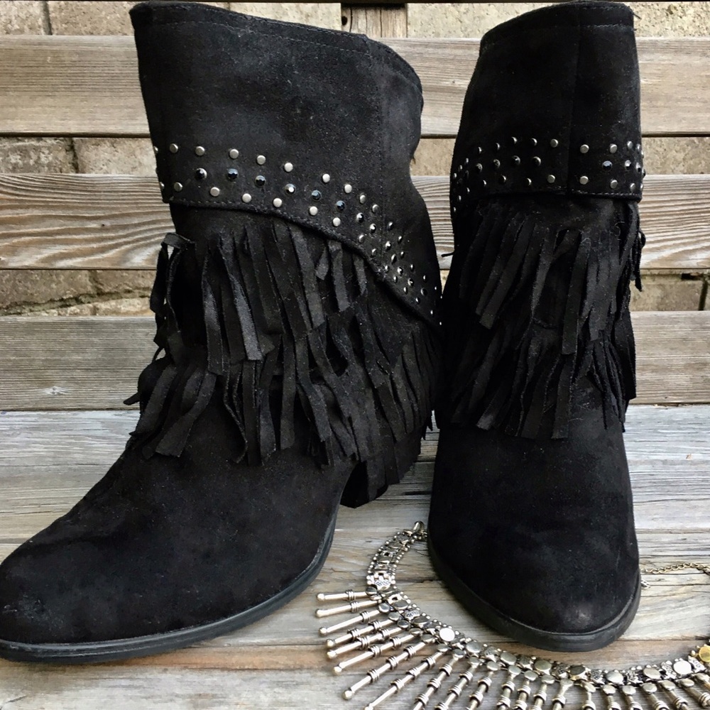 Fringe Booties