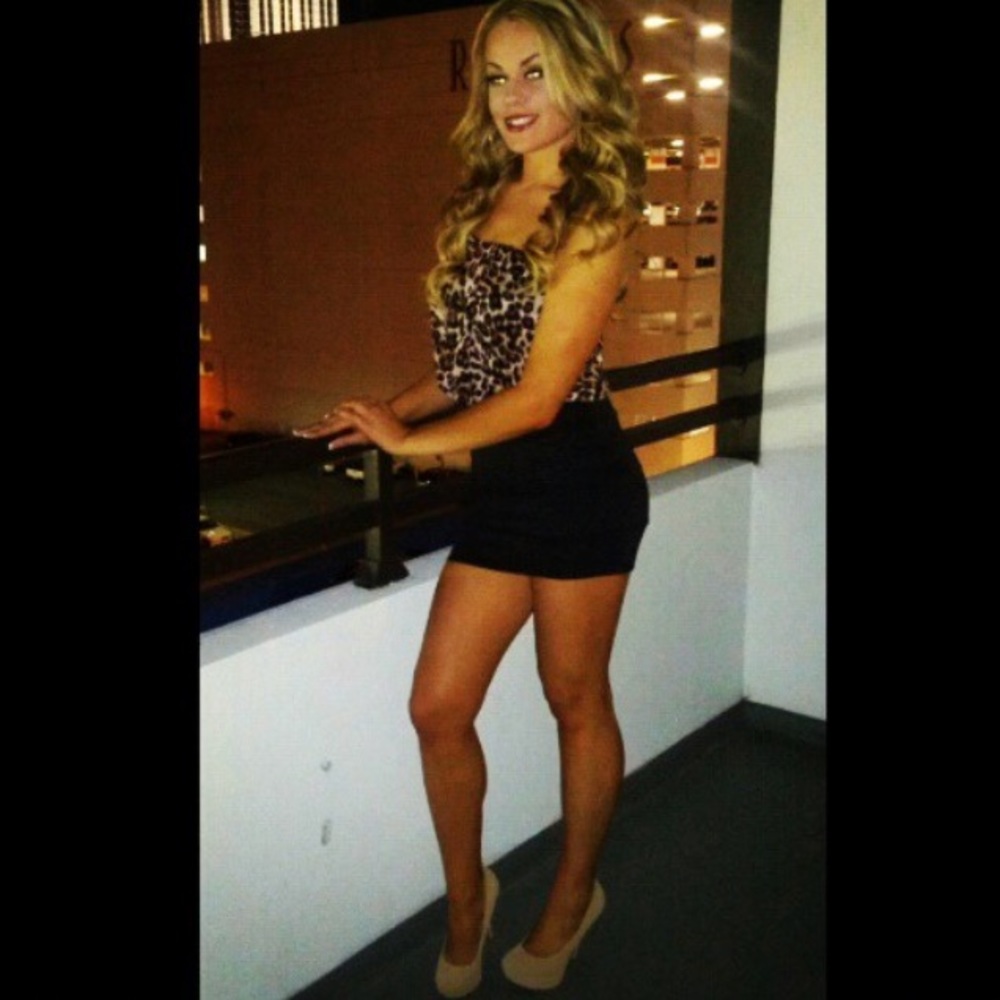 Leopard Tube Top Dress