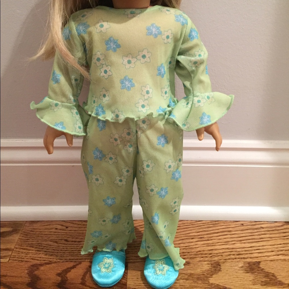 American Girl Bell Sleeve Flower PJ's