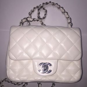 💯authentic Chanel Classic Mini Square Flap bag