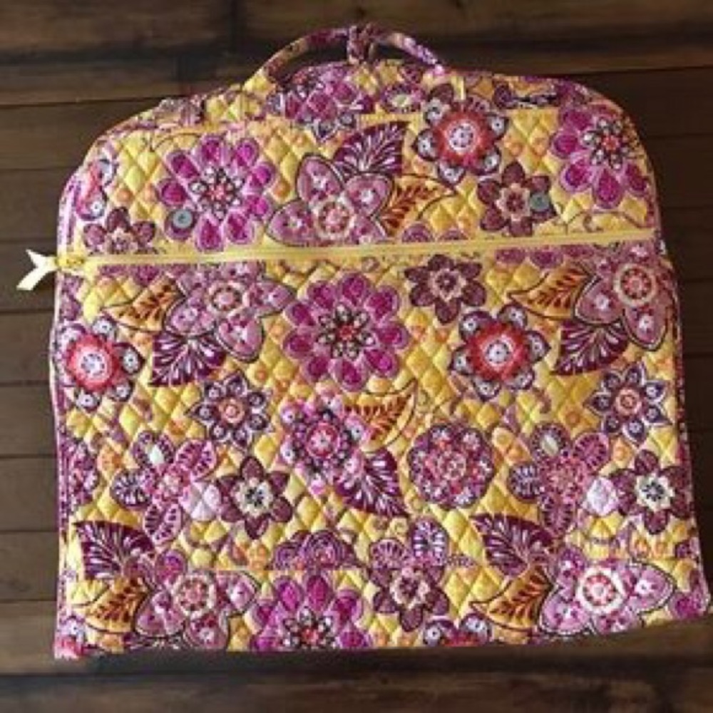 Vera Bradley Hanging Garment Bag in Bali Gold