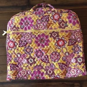 Vera Bradley Hanging Garment Bag in Bali Gold