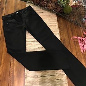 Black Straight Leg Pants