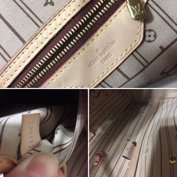 💯% Authentic LV Neverfull MM mono - Picture 3 of 4