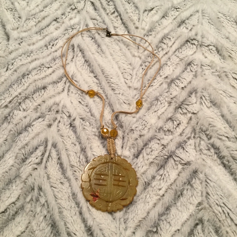 Large fashion charm necklace