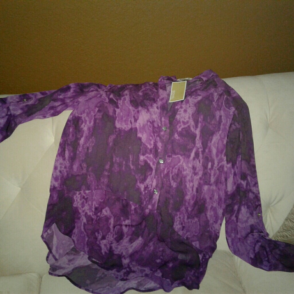 NWT Michael Kors blouse, size 8