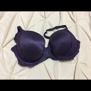 Victoria's Secret 36 double D purple bra