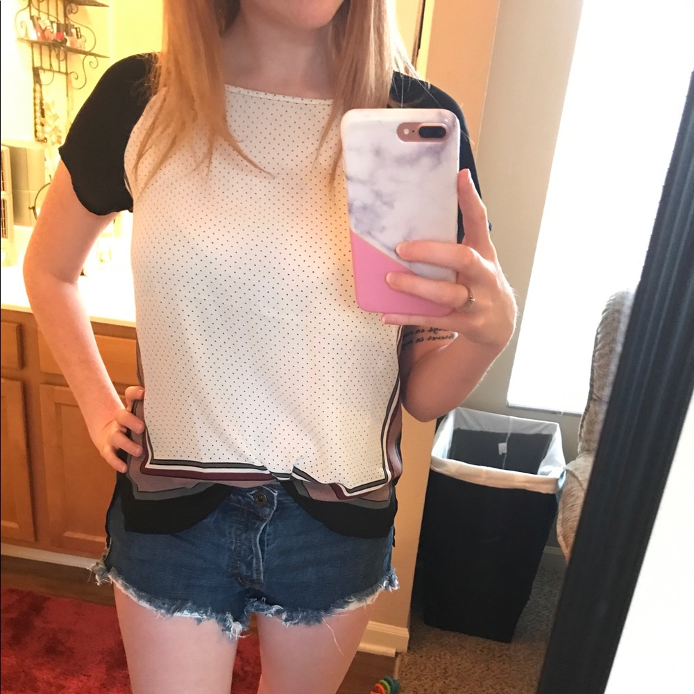Patterned blouse