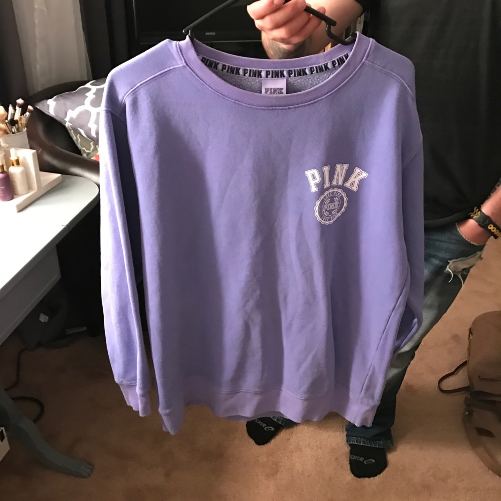 Pink Victoria's Secret pull over