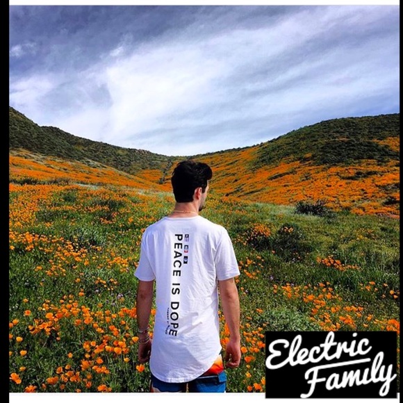 ⭐️⭐️⭐️⭐️⭐️ Last 1! PEACE IS DOPE scoop tee 🆕 - Picture 6 of 8