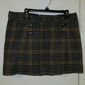 Plaid GAP Skirt