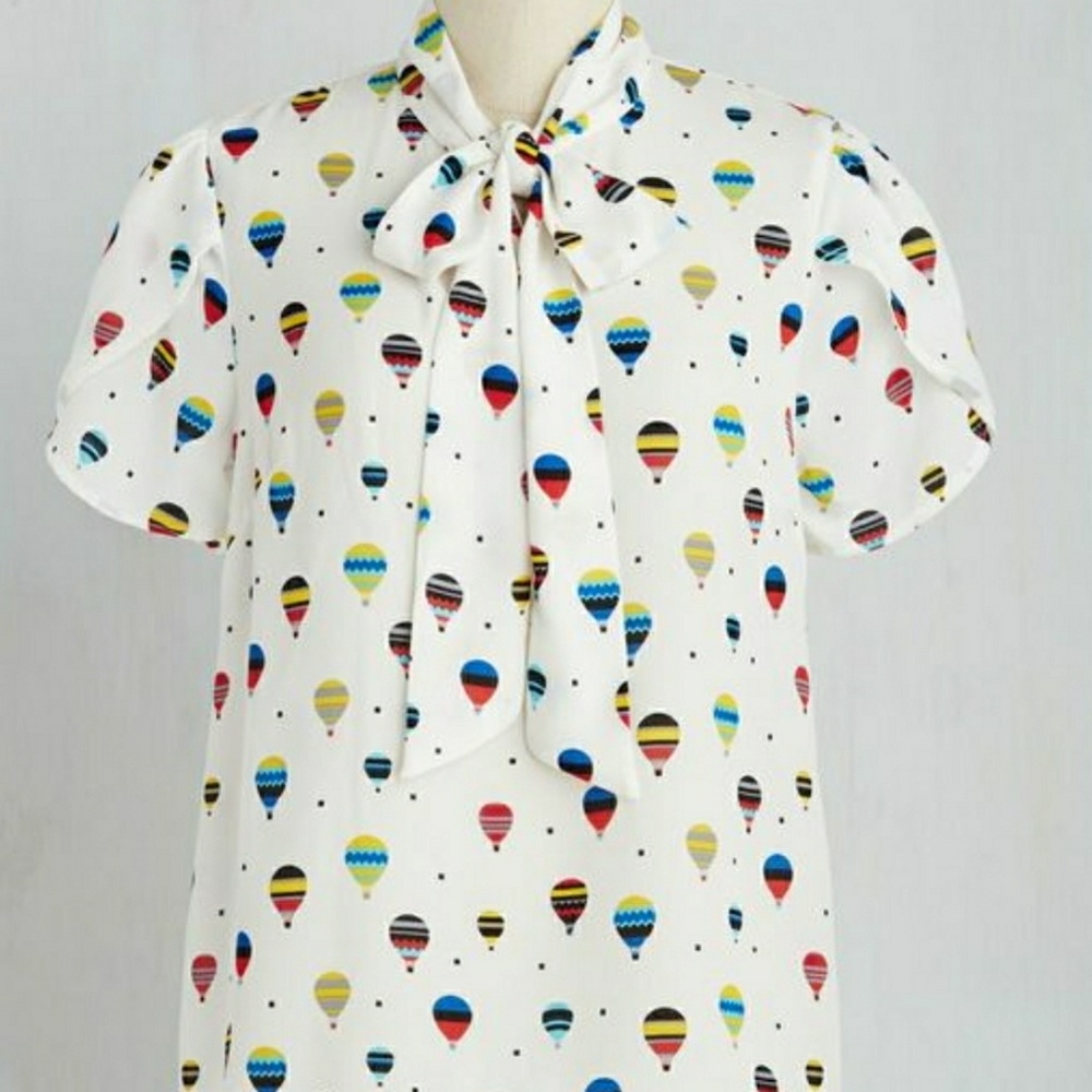 Modcloth Sweet and Take Flight Top