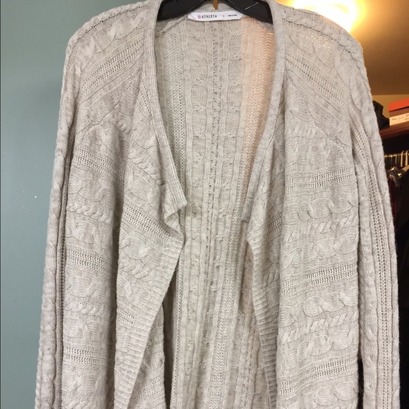 Athleta Sweaters - Athleta 100% Wool Cardigan