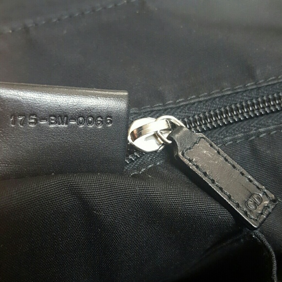 Dior Italy Canvas Leather Trim Messenger Bag - Picture 10 of 11