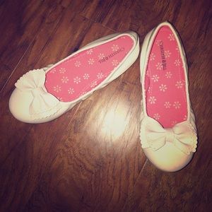 Christie & Jill White Girls Shoes