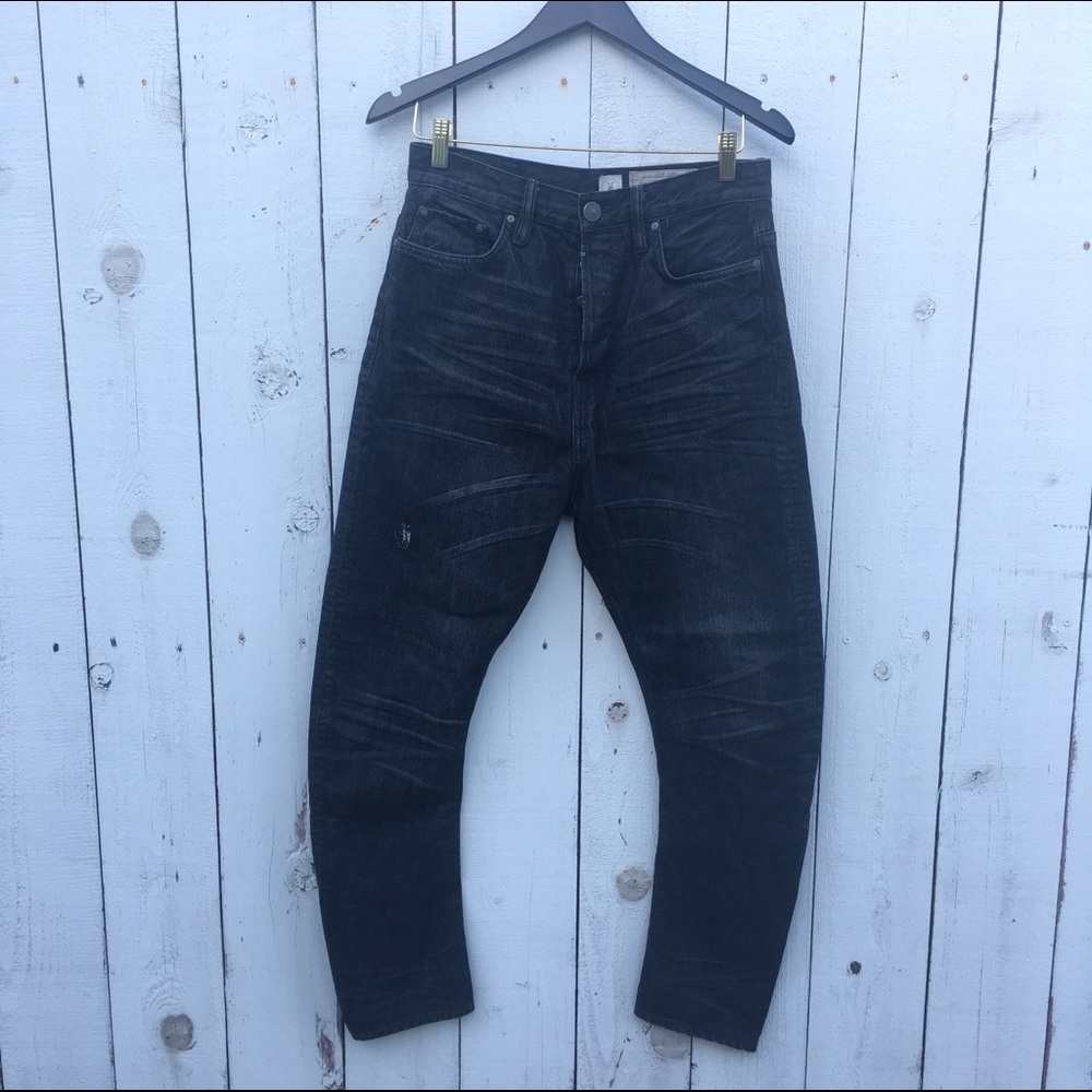 💥SOLD💥 Distressed black All Saints jeans