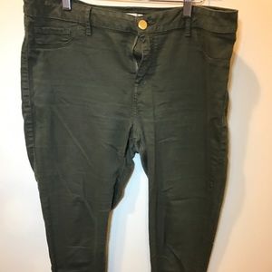 Olive jeans