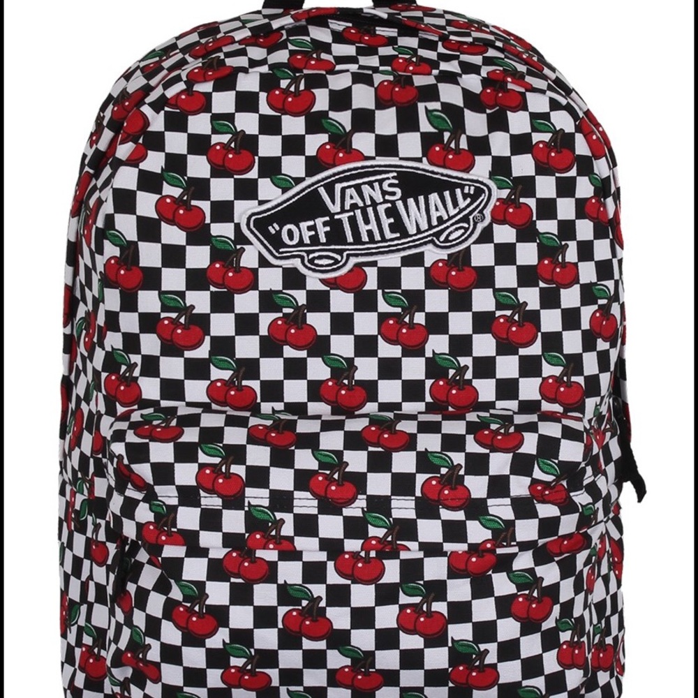 Vans Cherry Checkers Backpack