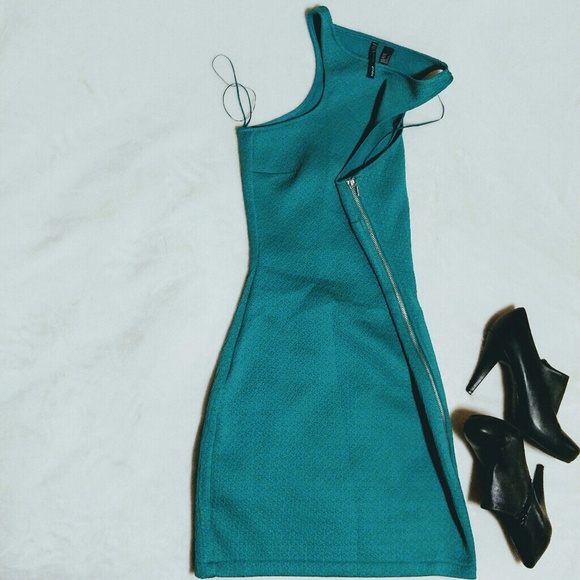 Dresses & Skirts - Zipper Side Bodycon Tight Little Mini Dress