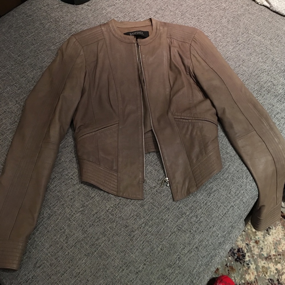 Badgley Mischka leather jacket - Picture 2 of 4