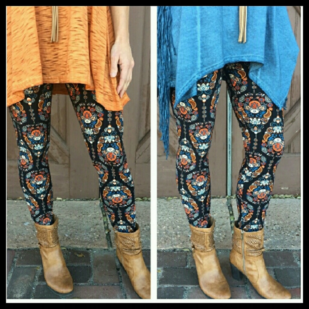 Paisley Print Leggings