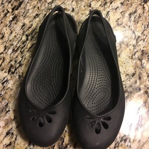 Black Crocs