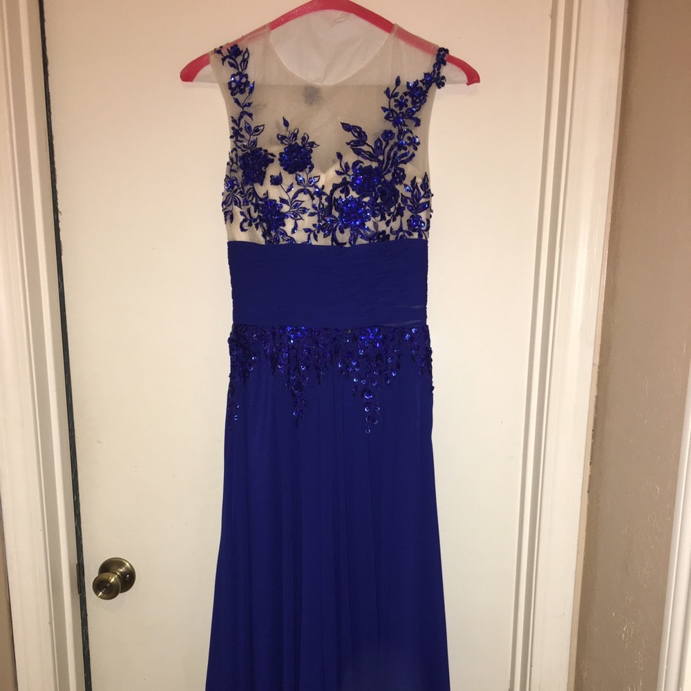 Royal Blue Formal Dress!!! Size 0