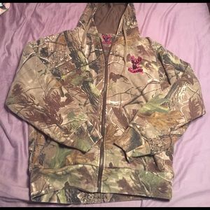Bucked Up Camo full zip