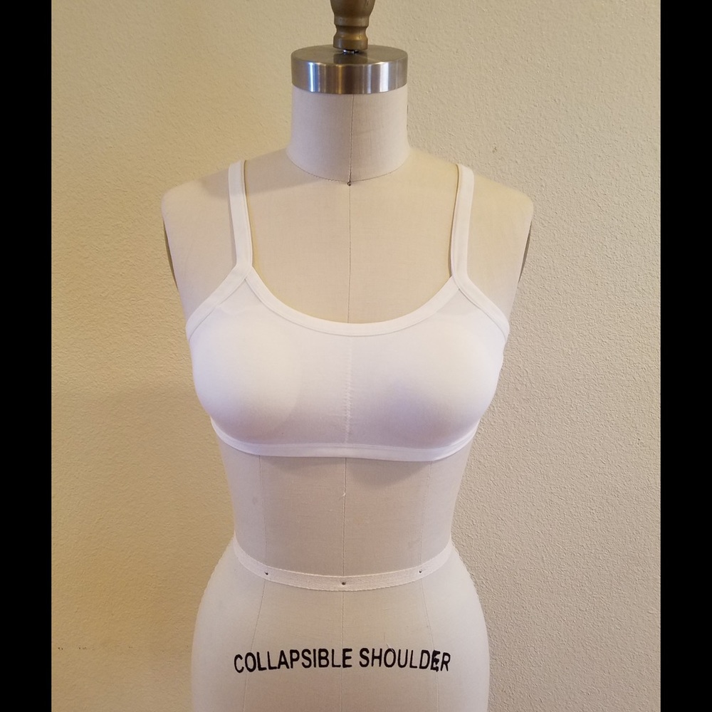 Simple White bralette