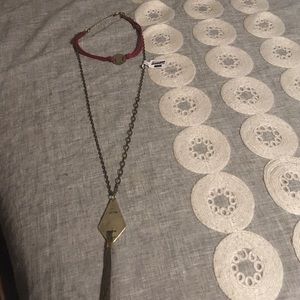 Free People choker statement necklace