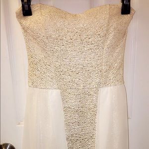 High-Low White & Gold