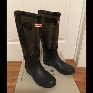 HUNTER Original Clear-Leg Welly Boot