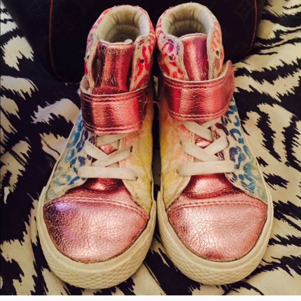 Toddler girl high tops
