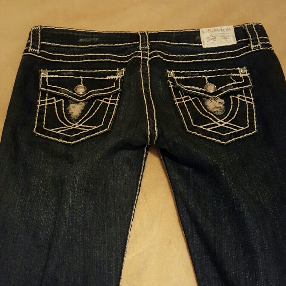 L. A. Idol straight leg jeans, 30 x 31