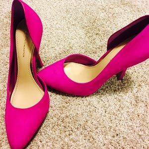 Hot Pink BCBG heels - size 7