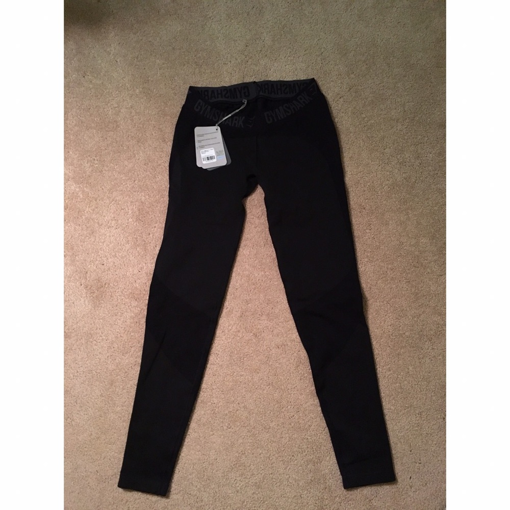 Gym shark flex size medium black leggings