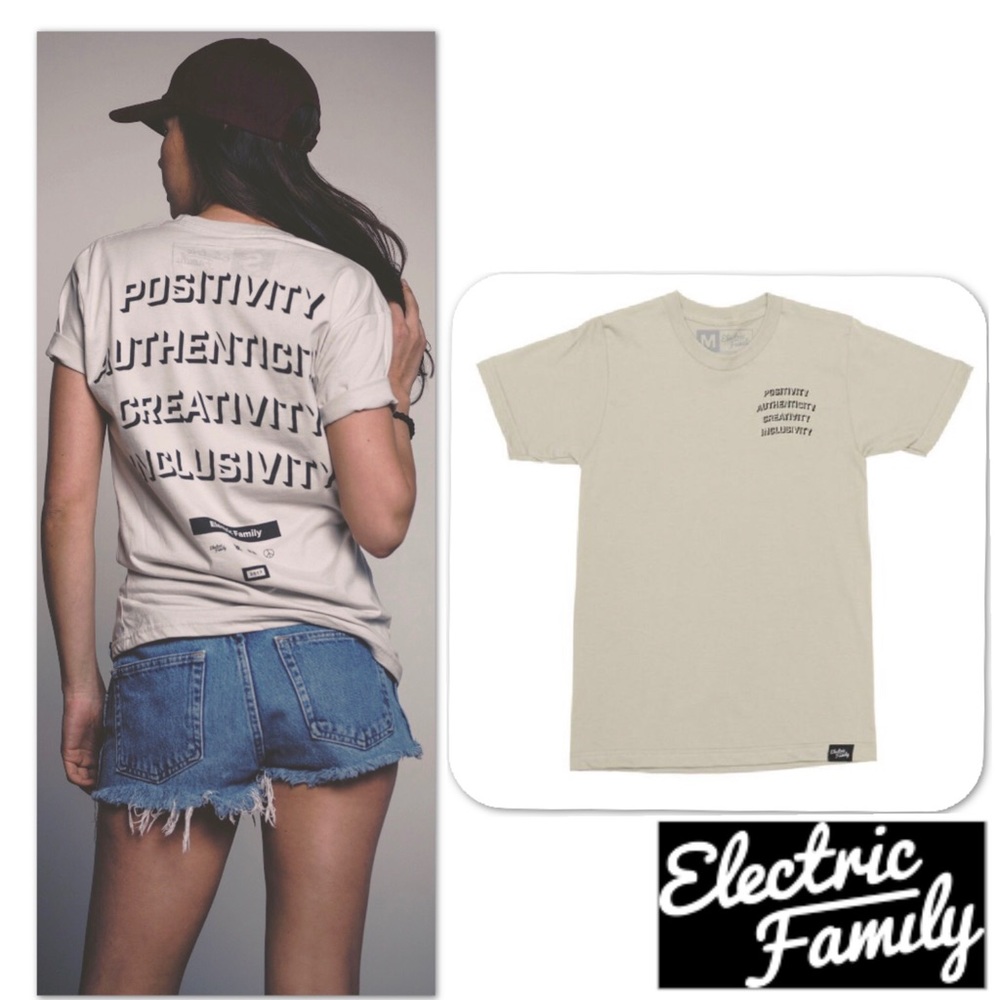 Last 1! ELECTRIC FAMILY Mantra graphic tee small - Picture 8 of 8