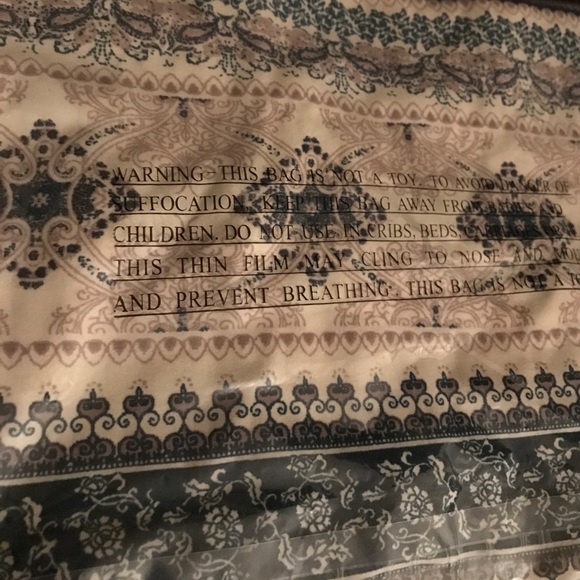 Plus Navy & Violet Boho Brushed Tank Top - Picture 4 of 4