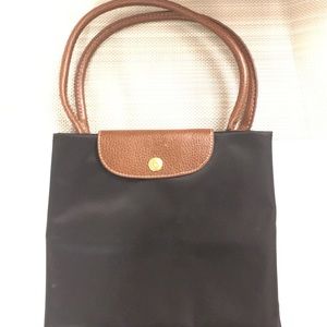 Large Black Longchamp Tote