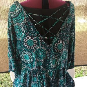 Torrid Criss Cross Back dress