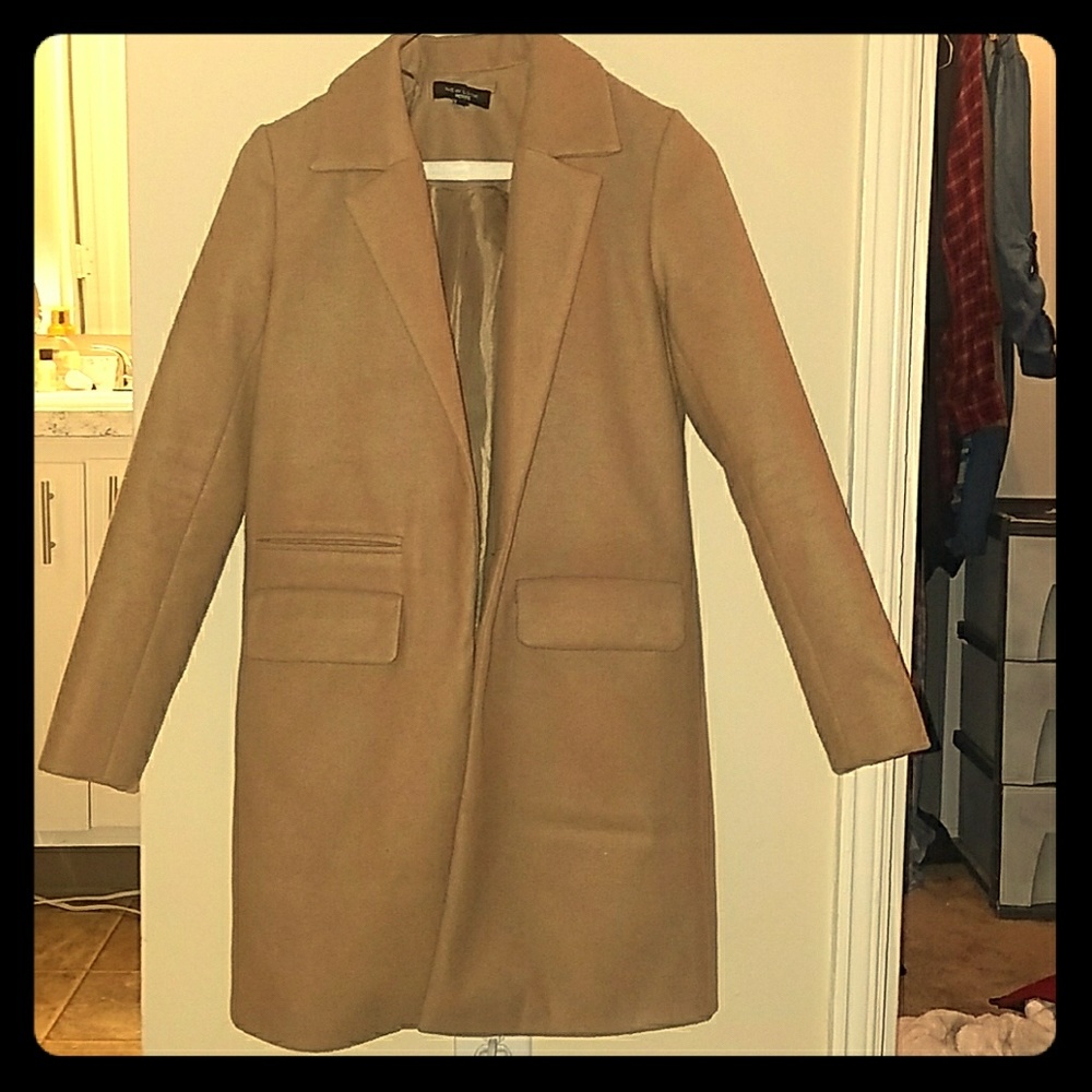Tan Peacoat *worn once*
