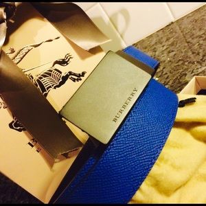 Men's Reversible Authentic Burberry Belt