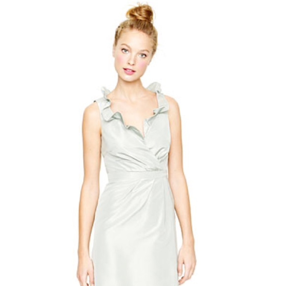 J. Crew taffeta dress