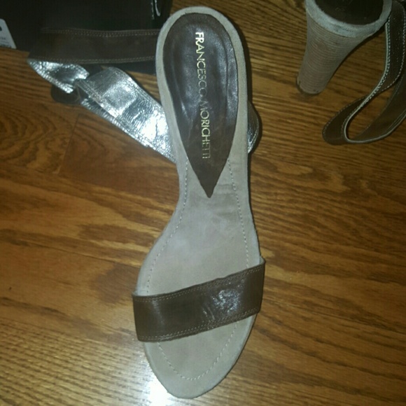 Francesco Morichetti ankle strap heels size 9 - Picture 6 of 6