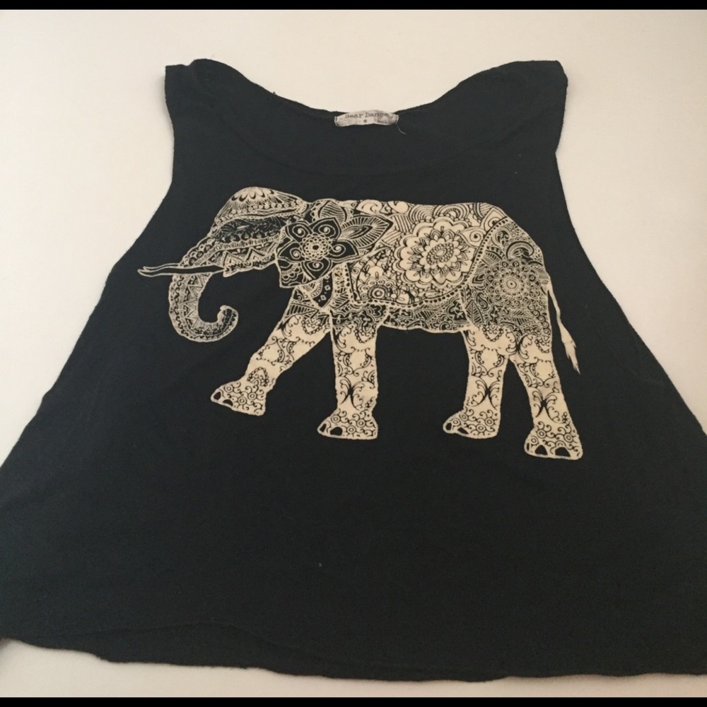 Bear Dance elephant crop top!!!