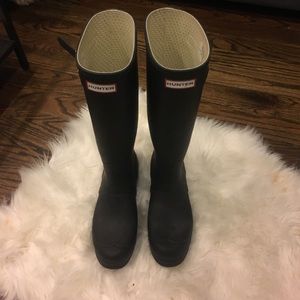 Hunter Original Black Tall Boots
