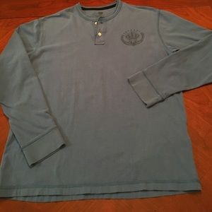 Old Navy No Tag Two Button Henley. Boy's Lg