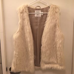 H&M Faux Fur Vest
