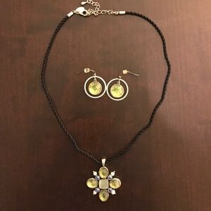 Lia Sophia Necklace & Earrings